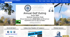 Desktop Screenshot of galenachamber.com